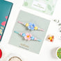 Popping Petals Kids Rakhi Set