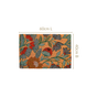 Poppy Blossoms Natural Coir Floor Mat