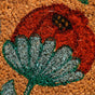 Poppy Blossoms Natural Coir Floor Mat