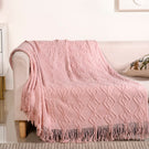 Powder Pink Comfort Throw