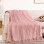 Powder Pink Comfort Throw