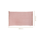 Powder Pink Comfort Throw