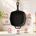 Pre Seasoned Cast Iron Square Griddle