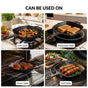 Pre Seasoned Cast Iron Square Griddle
