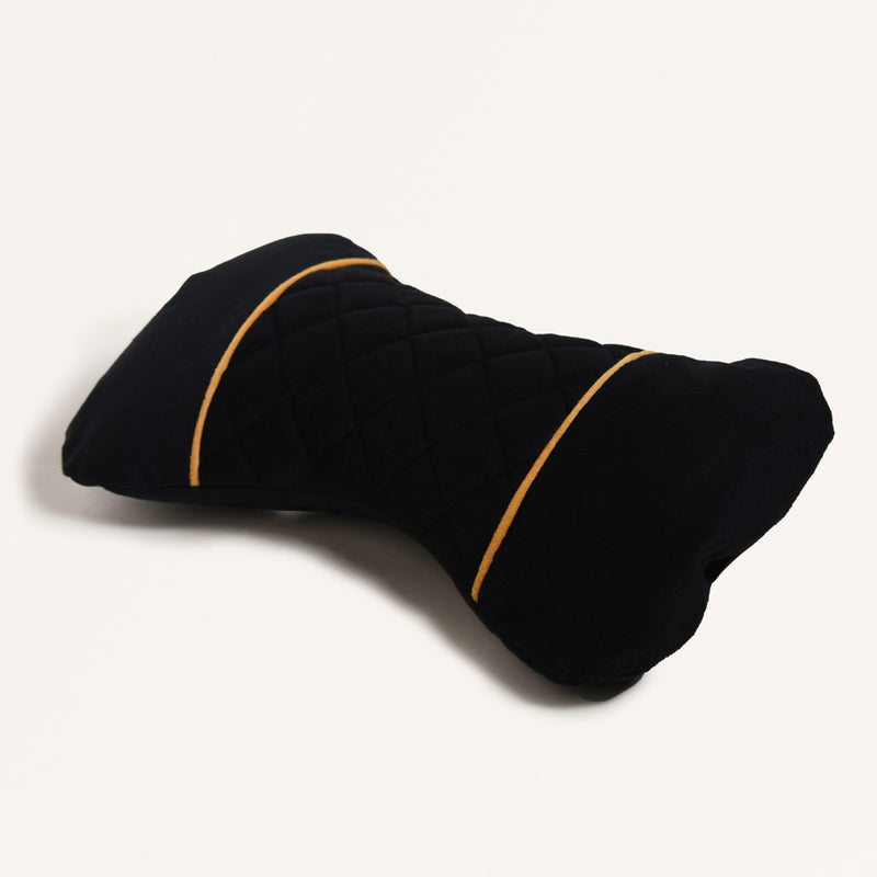 Premium Quilted Car Neck Rest Pillow Set Of 2