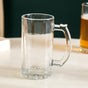 Premium Tall Glass Beer Mugs Set Of 6 520ml