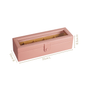 Premium Velvet Lined Watch Organiser Pink