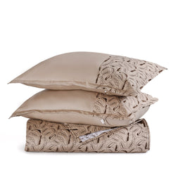Premium King Size Bed Cover Beige