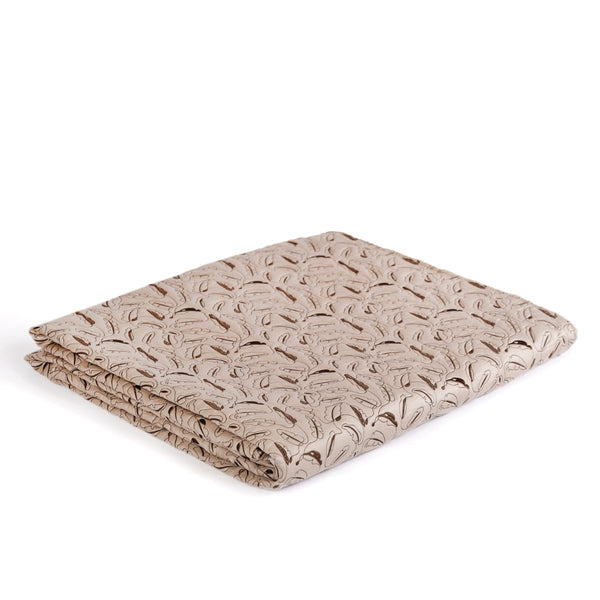 Premium King Size Bed Cover Beige