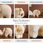 Premium Tabletop Elephant Figure