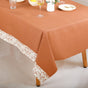 Mocha Fern 8 Seater Table Cloth 274x152cm