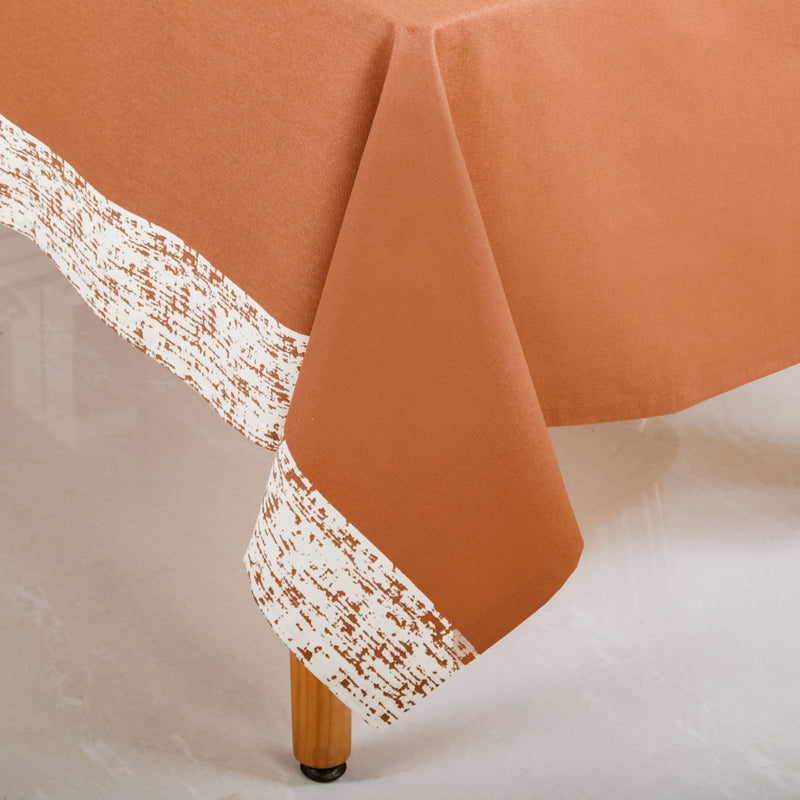 Mocha Fern 8 Seater Table Cloth 274x152cm