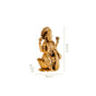 Pure Brass Lakshmi Murti