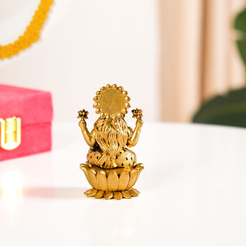 Pure Brass Lakshmi Murti