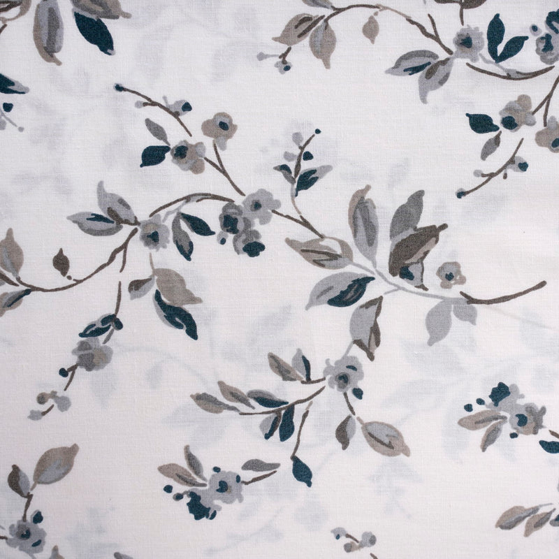 Pure Cotton Frostbloom King Size Bedsheet Set 275x275cm