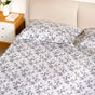 Pure Cotton Frostbloom King Size Bedsheet Set 275x275cm