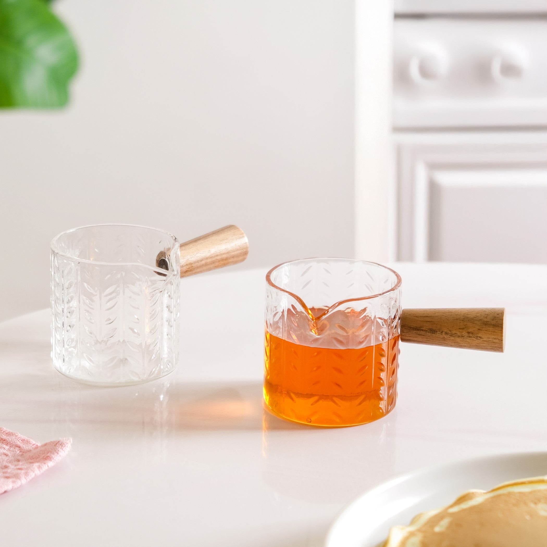 Pure Pour Sauce And Condiment Pitcher Set Of 2 110ml