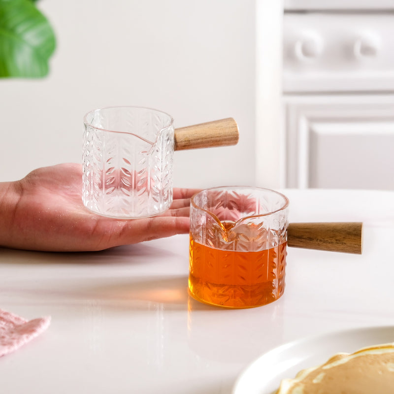 Pure Pour Sauce And Condiment Pitcher Set Of 2 110ml