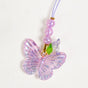 Purple Fairy Dust Butterfly Phone Charm