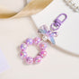 Purple Paradise Hoop Keychain