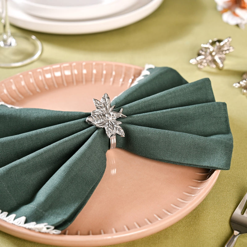 Queen Bee Pure Brass Napkin Holder Set Of 6