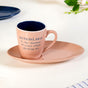 Quote Mugs Gift Set With 4 Cups 4 Saucers 250ml