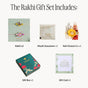 Origami Rakhi For Brother Set Of 4 With Gift Box And Card
