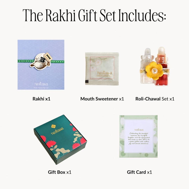 Boss Cap Kids Rakhi Set