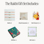 Traditional Moli Rakhi Gift Hamper Set Of 5 With Card And Box