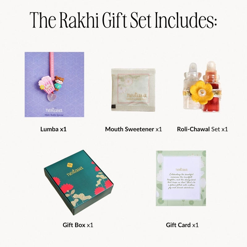 Pink Doll Rakhi For Kids