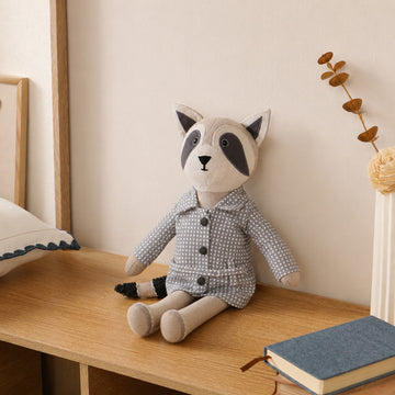Miss Raccoon Stuffed Animal For Kids
