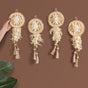 Radiant Petals Dried Flower Wall Decor Set Of 4