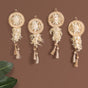 Radiant Petals Dried Flower Wall Decor Set Of 4