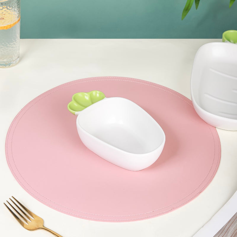 Radish Snack Dish White 300 ml - Snack bowl, ceramic bowl, small bowl