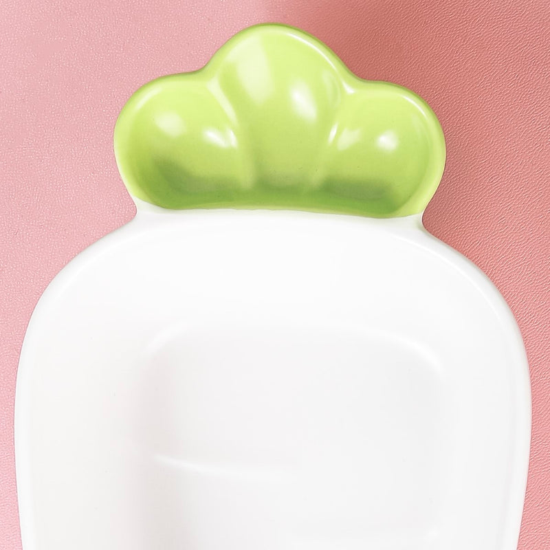 Radish Snack Dish White 300 ml - Snack bowl, ceramic bowl, small bowl