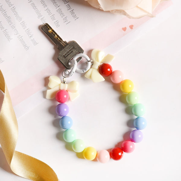 Rainbow Colour Pops Cute Keychain