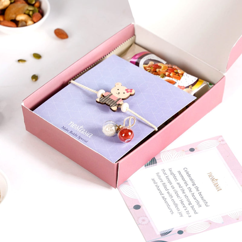 Beary Cute Rakhi Gift Box For Kids Set Of 5