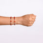 Red Divine Hamsa Protective Bracelet 