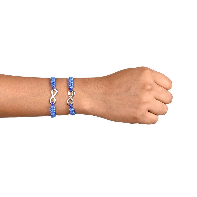 Infinity Symbol Bracelet Set Of 2