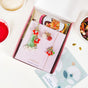 Flower Embellished Rakhi Gift Hamper Set Of 6