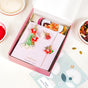 Flower Embellished Rakhi Gift Hamper Set Of 6