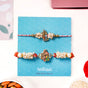 Radha Krishna Rakhi Gift Set For Bhaiya Bhabhi