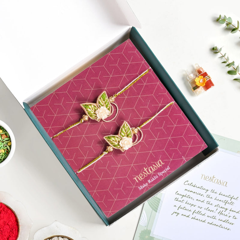 Raksha Bandhan Delight Gift Hamper Set Of 4 With Box And Card