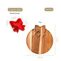 Red Bow Chip Dip Platter