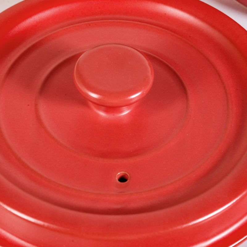 Red Ceramic Cocotte 4000ml