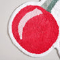 Red Cherry Floor Mat 77x73 Inch