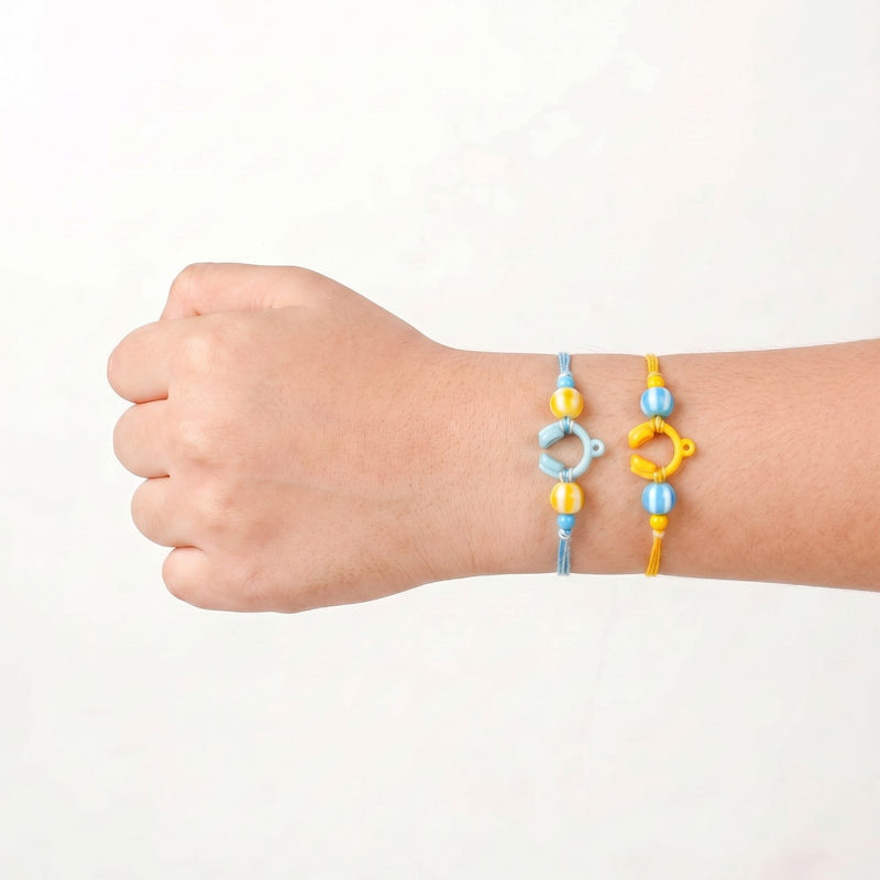 Funky Beats Rakhi Gift Set