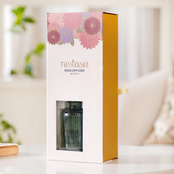Set Of 3 Midnight Bloom Reed Diffuser Online - Premium Diffuser | Nestasia