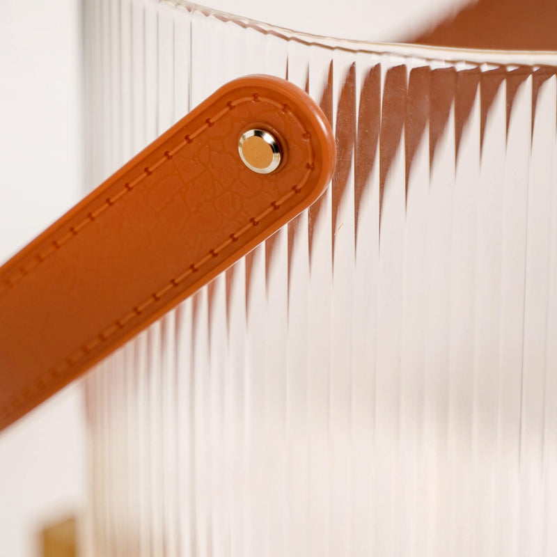 Fluted Chic Drink Dispenser With Handle And Stand 3600ml