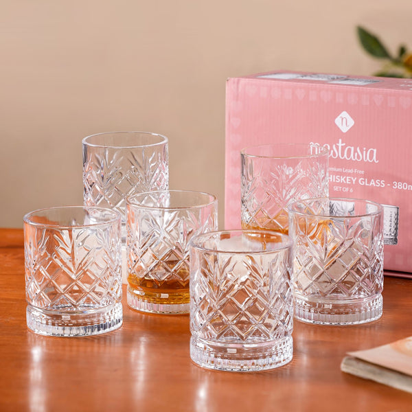 Regalia Premium Whiskey Glass Set Of 6 380ml